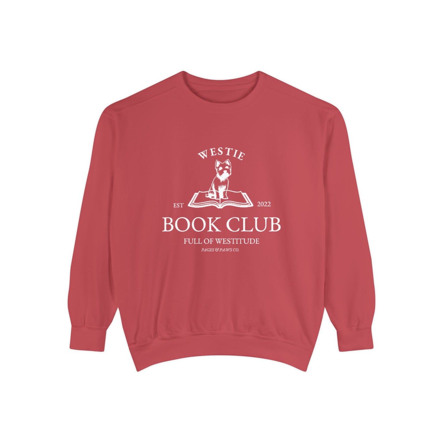 Westie Book Club Crewneck Sweatshirt