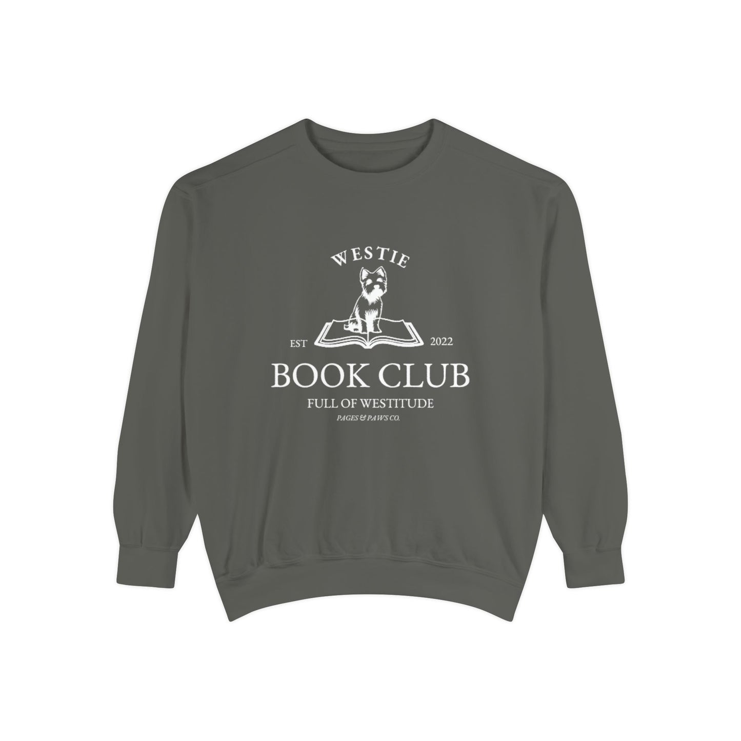 Westie Book Club Crewneck Sweatshirt