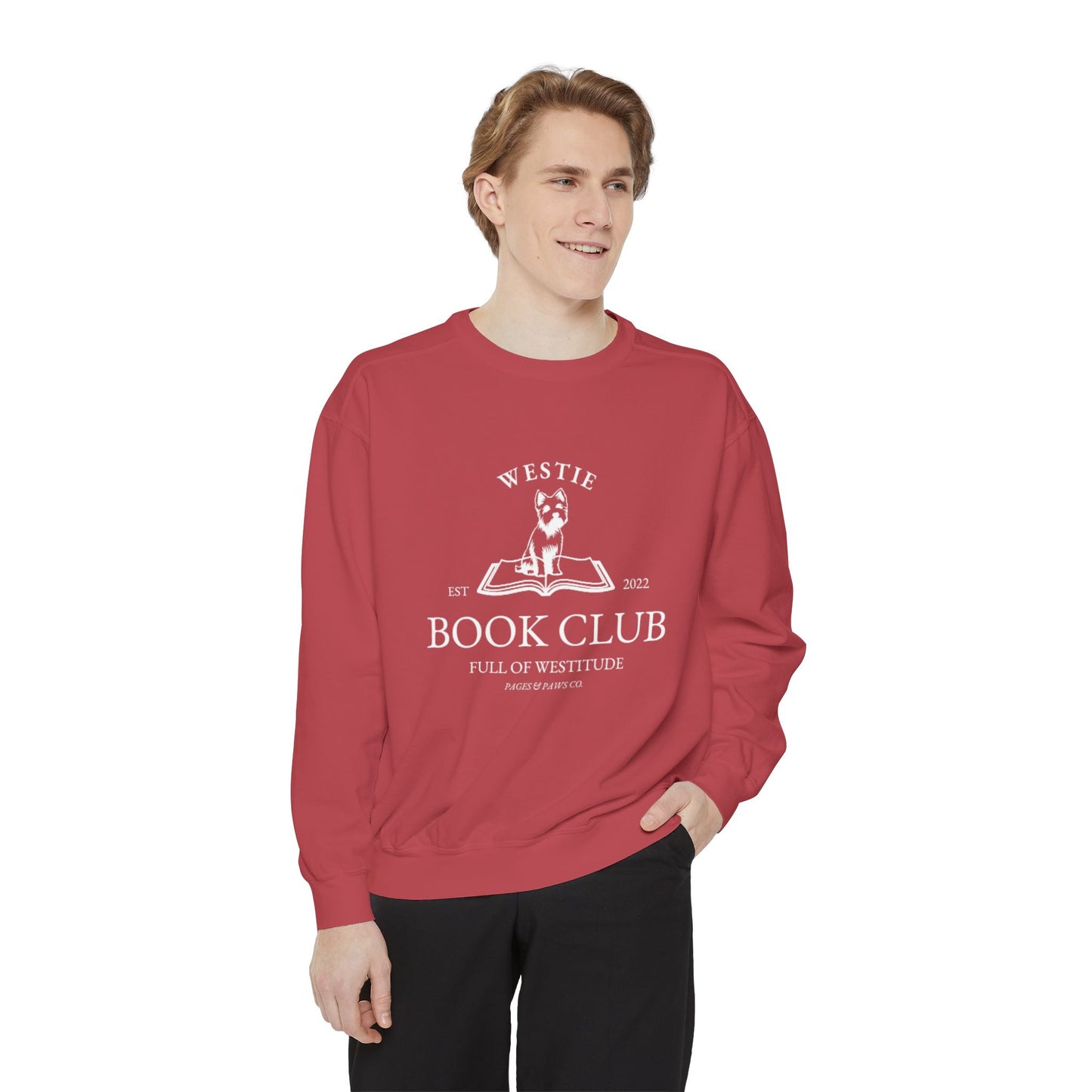 Westie Book Club Crewneck Sweatshirt