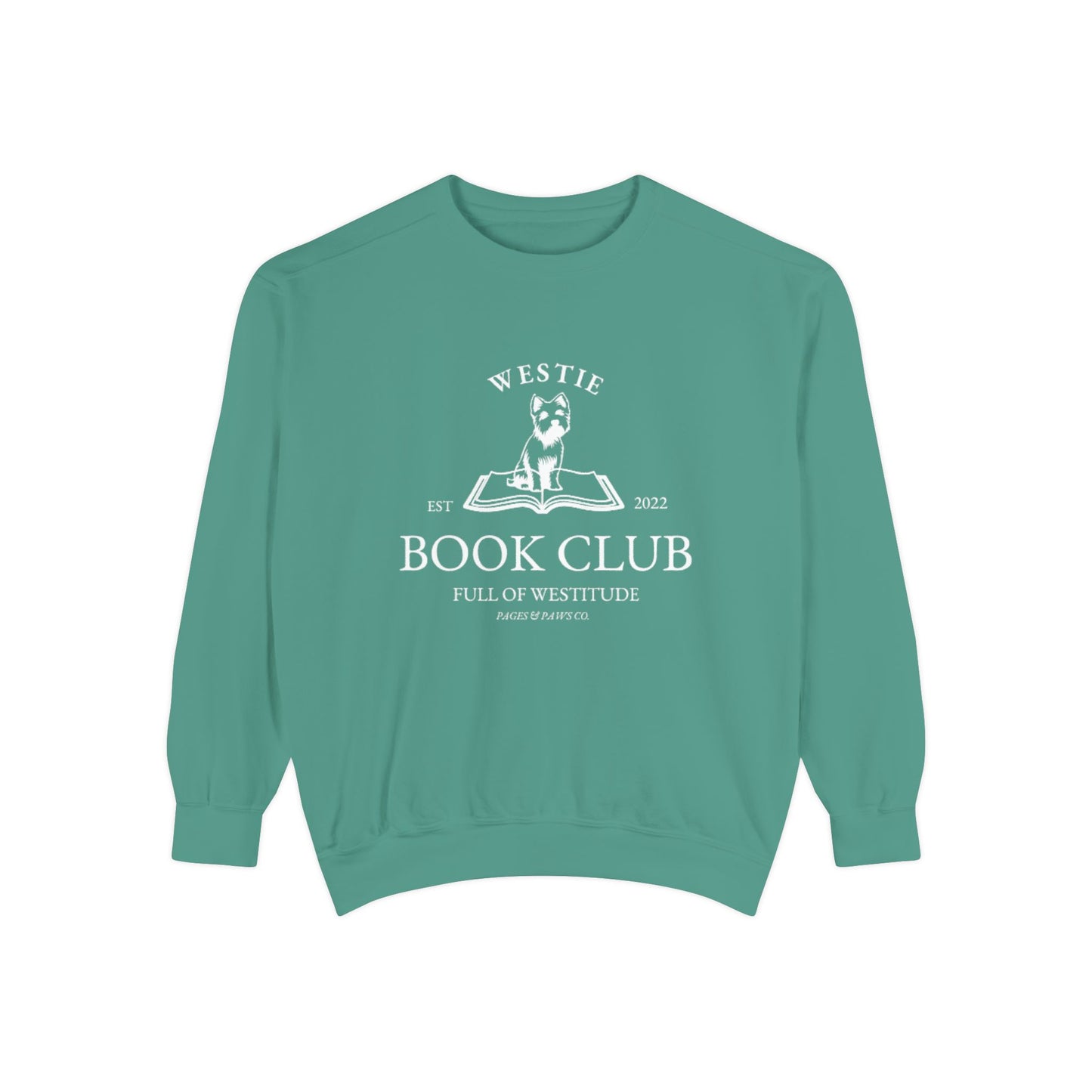 Westie Book Club Crewneck Sweatshirt