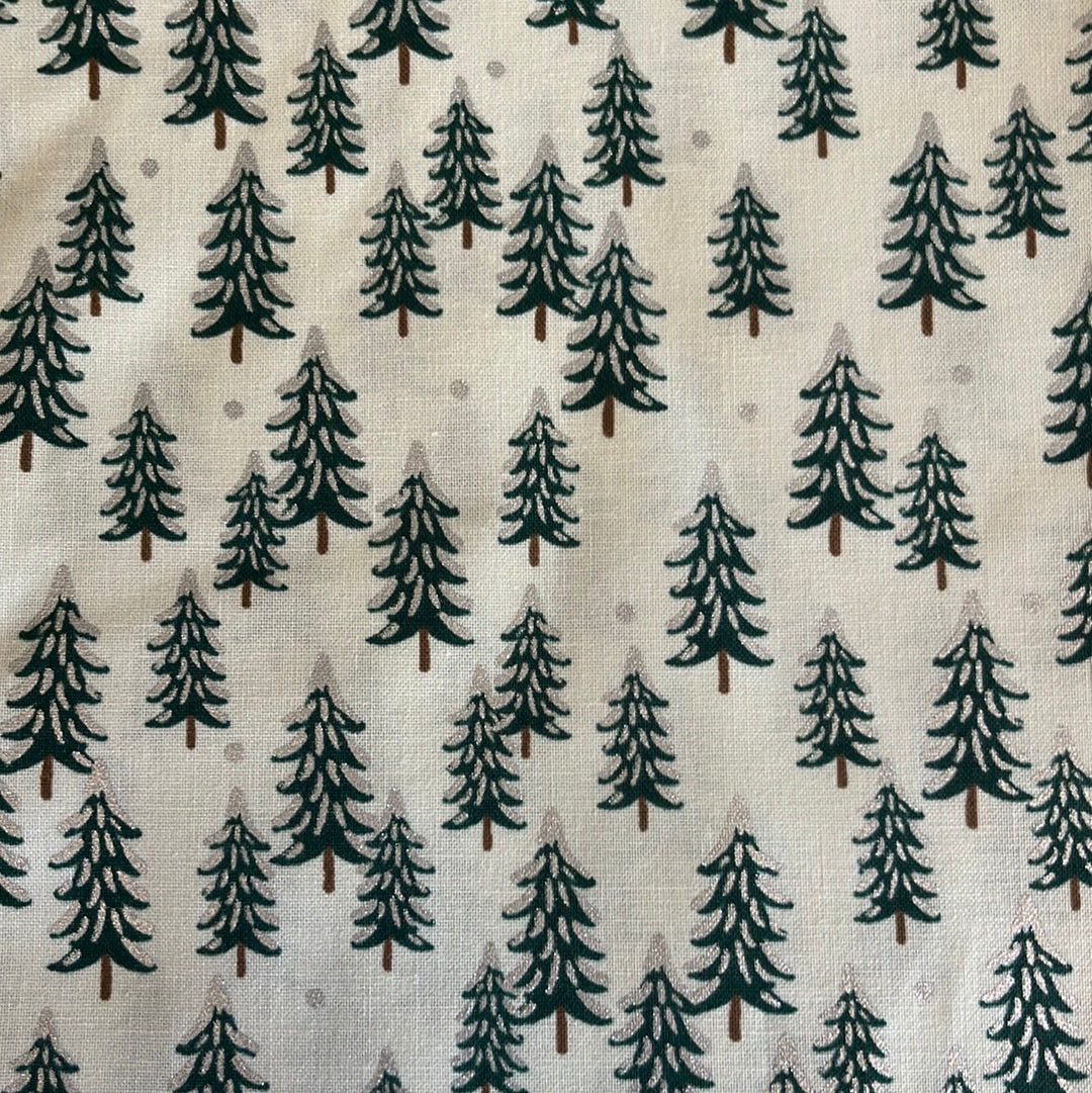 Rifle Paper Co Snowy Pines Book Sleeve