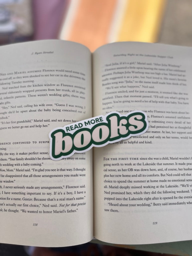 Read More Books Sticker