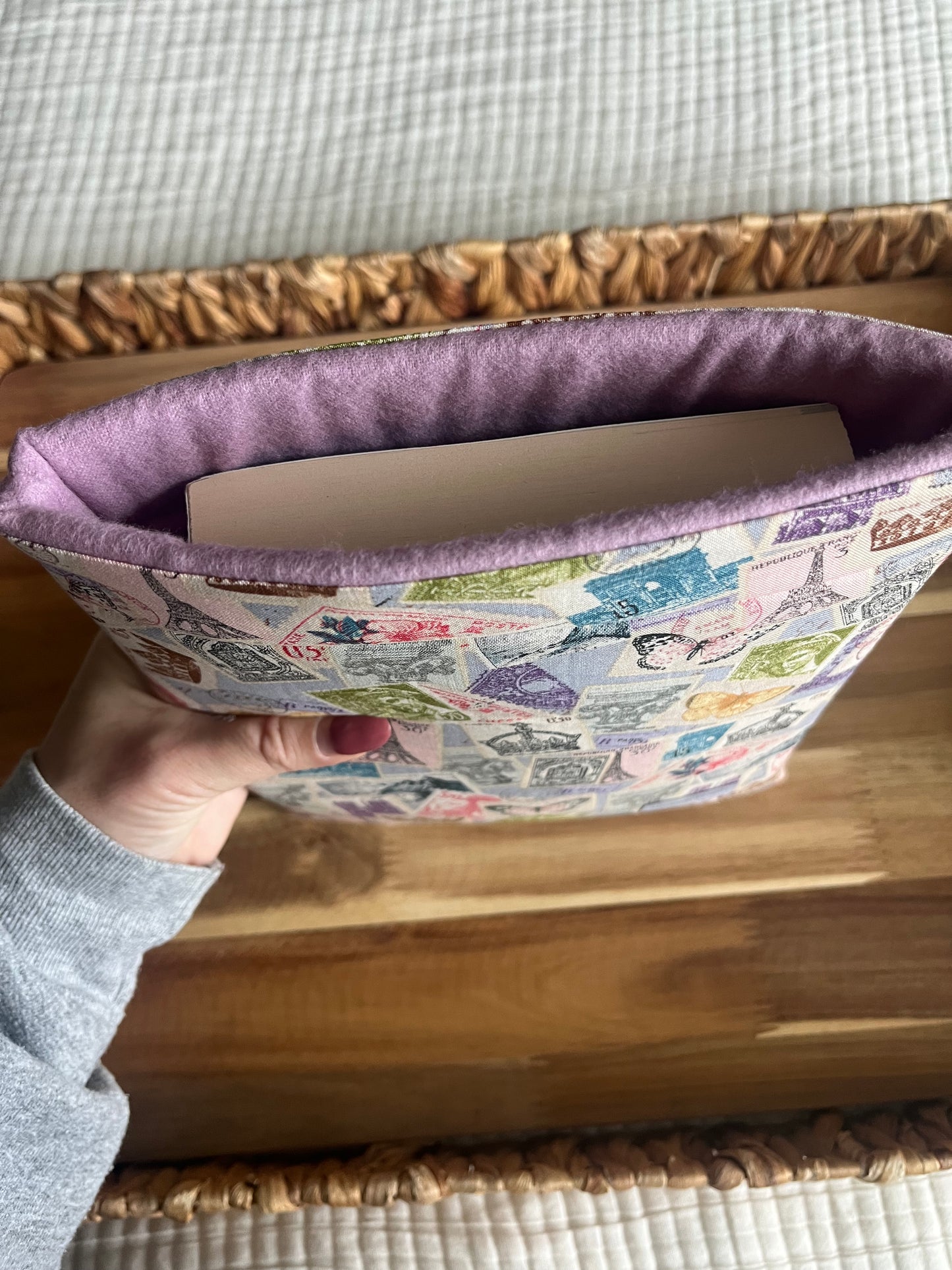 Postage Stamps to Paris Book Sleeve