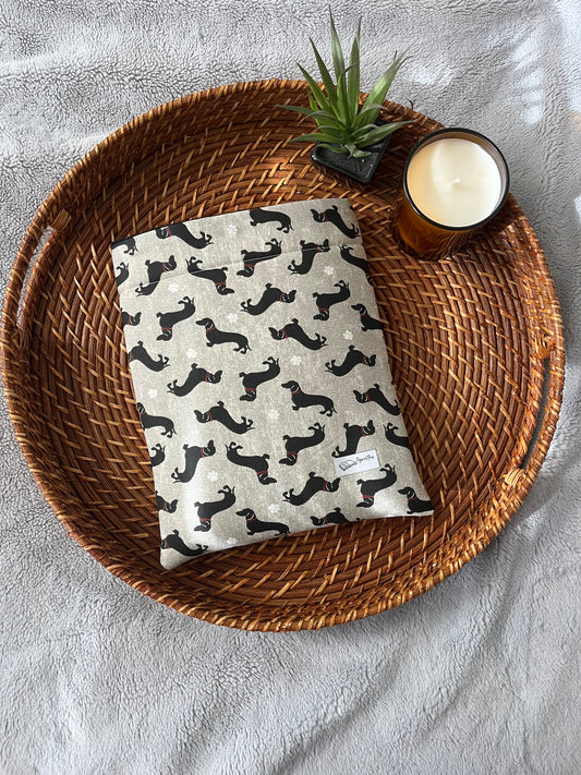 Dashing Dachshunds Book Sleeve