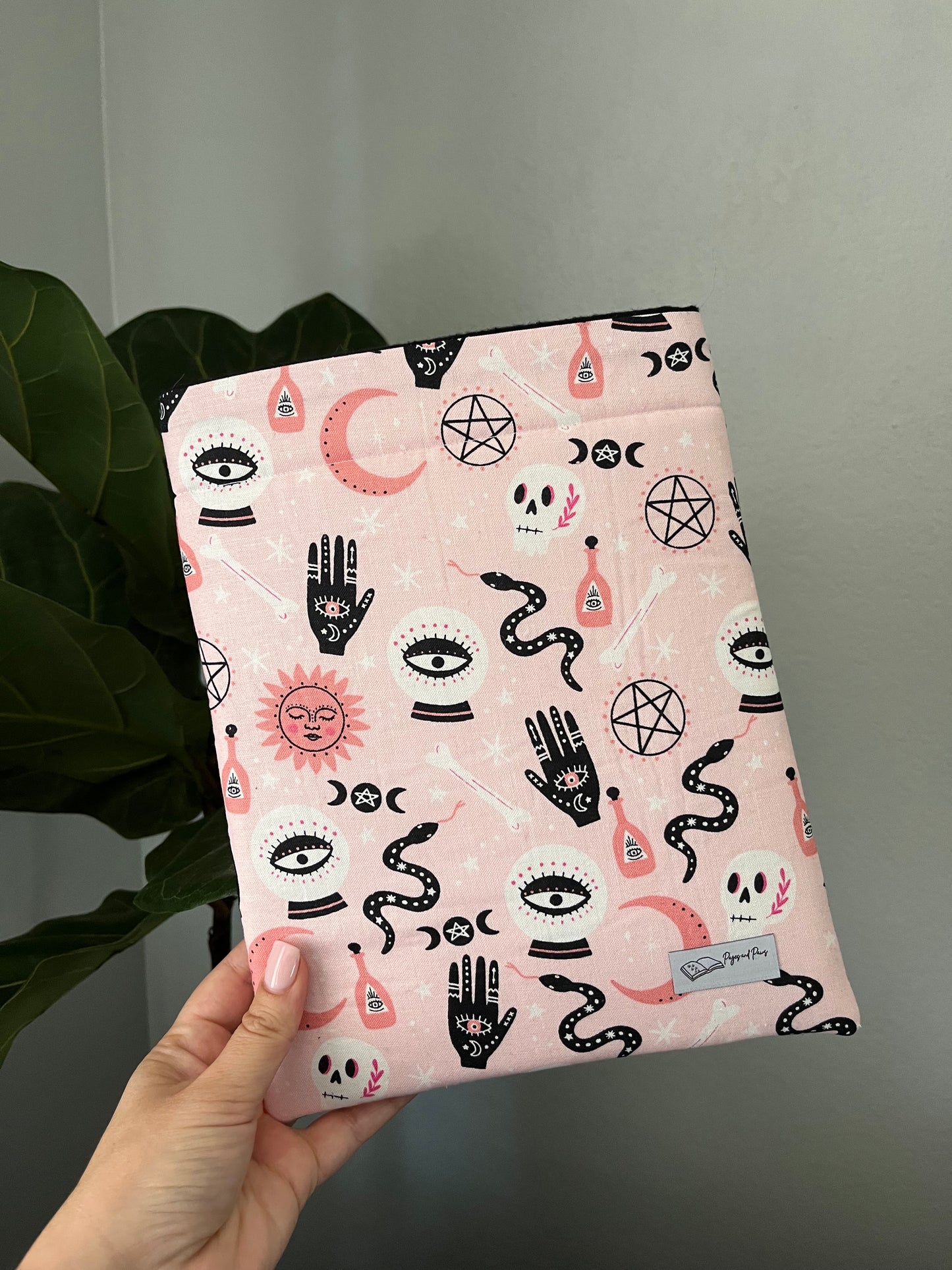 Witchy in Pink Book Sleeve