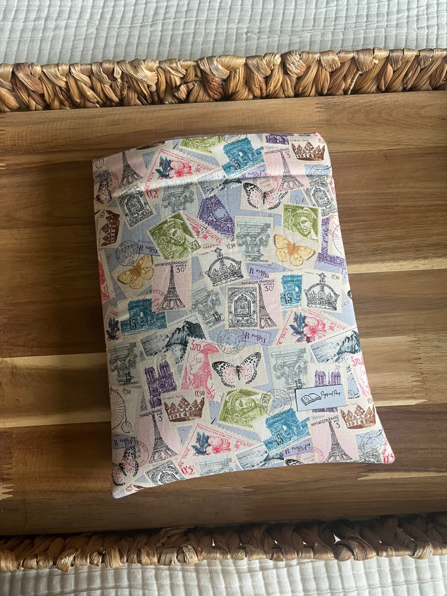 Postage Stamps to Paris Book Sleeve