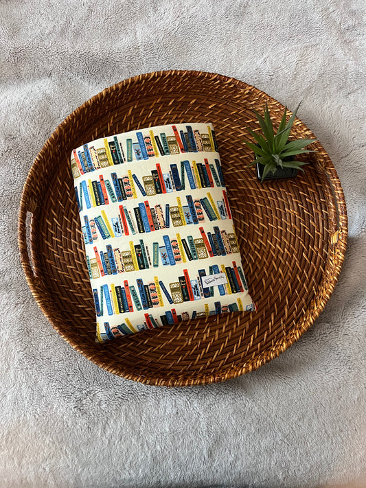 Rifle Paper Co Classic Books on Cream Book Sleeve