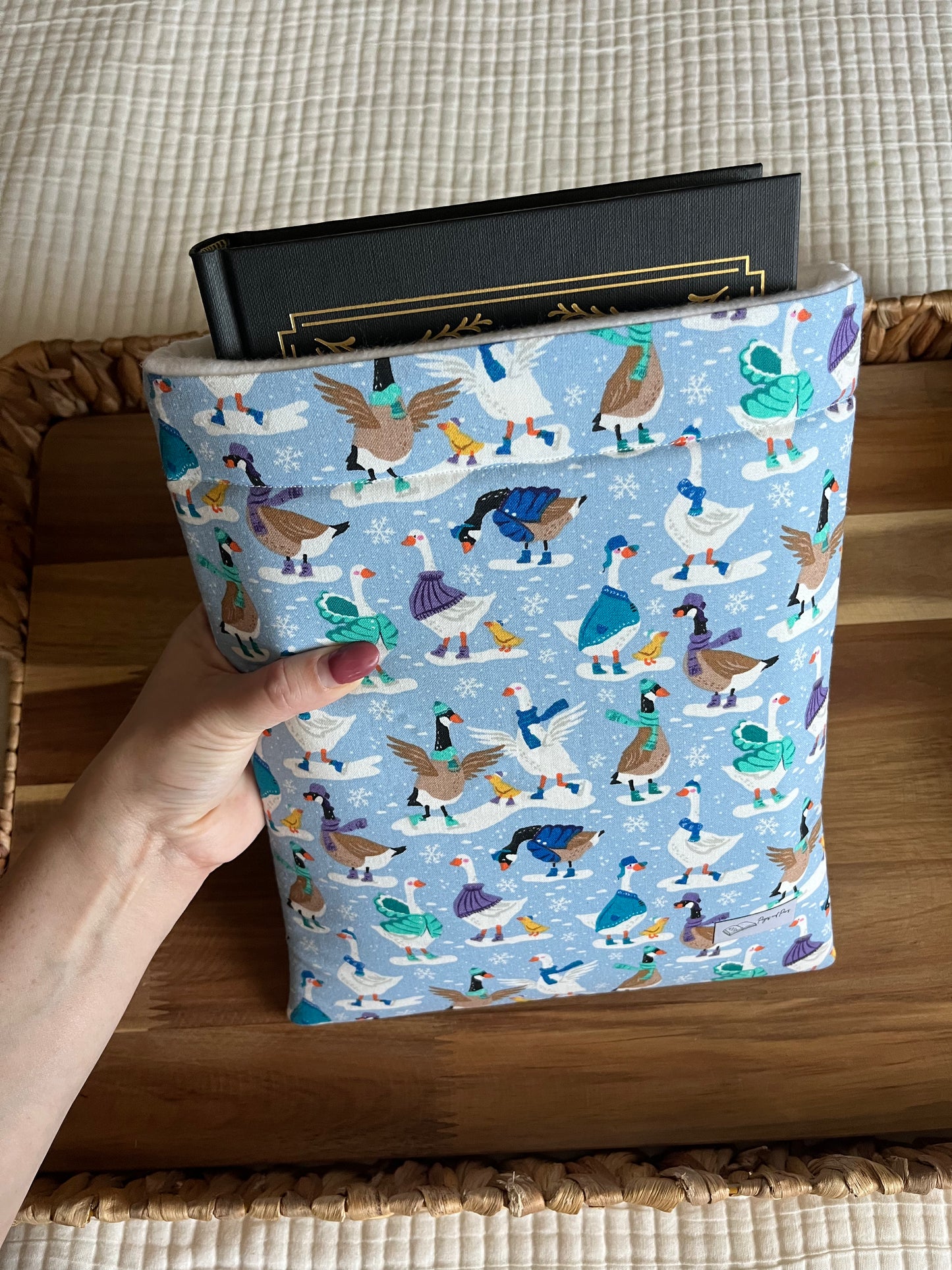 Winter Geese Book Sleeve