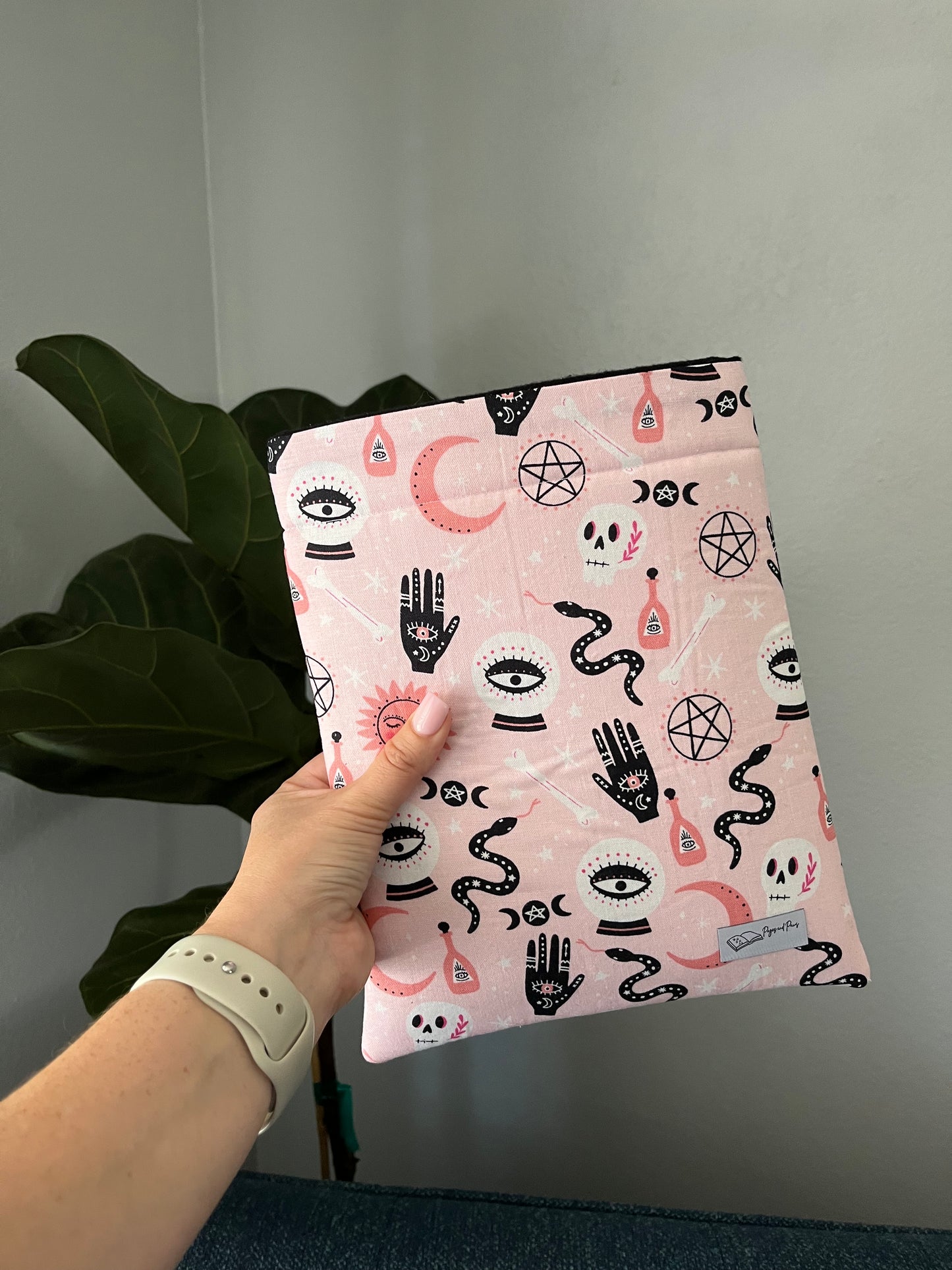 Witchy in Pink Book Sleeve