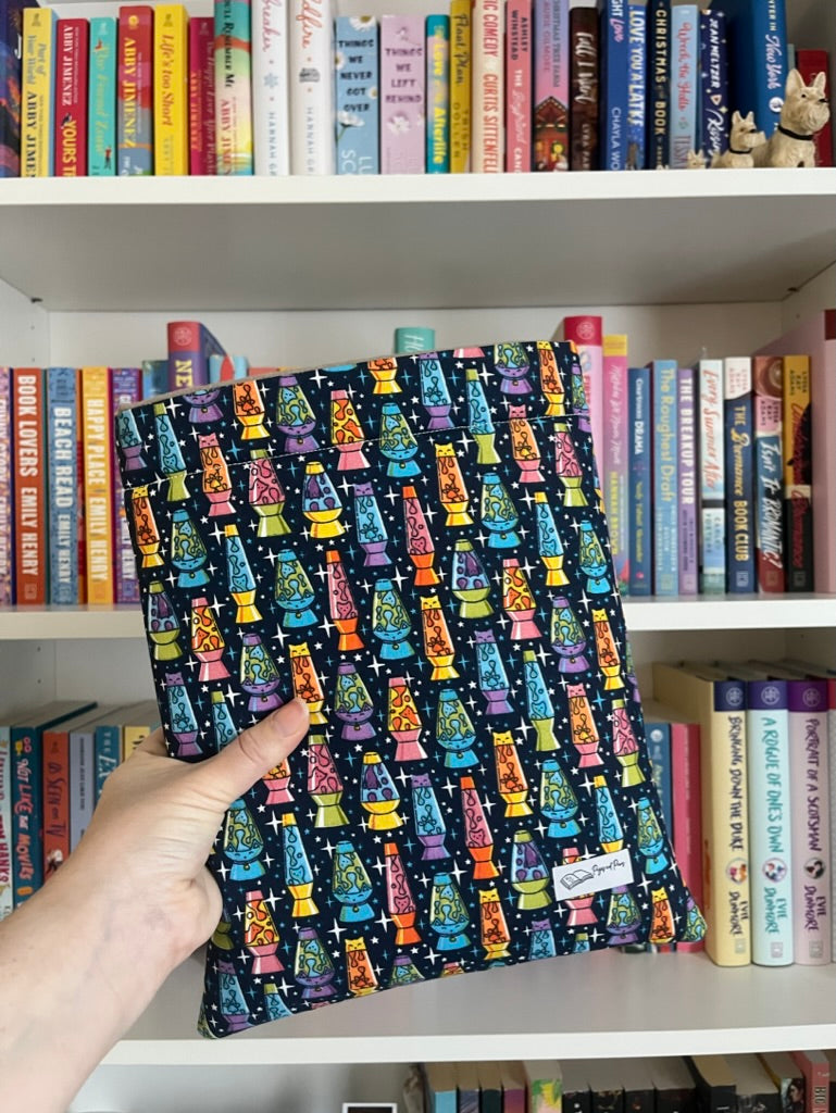 Lava Lamp Cats Book Sleeve