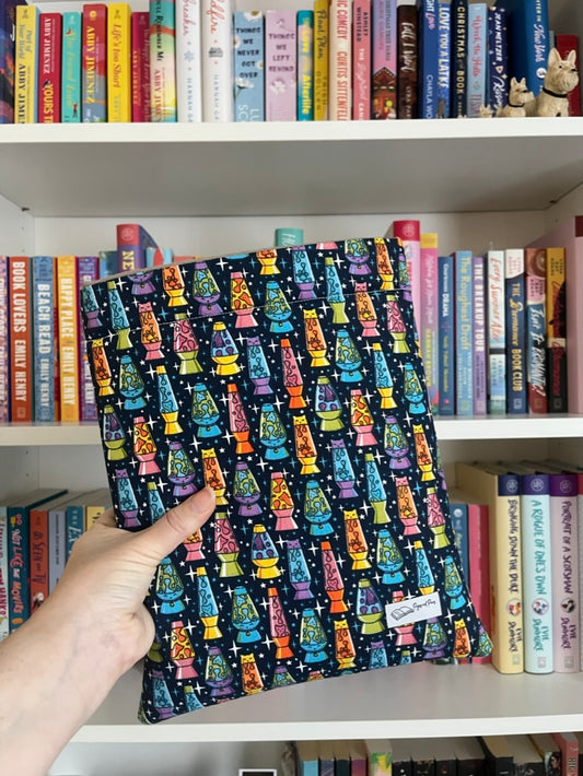 Lava Lamp Cats Book Sleeve