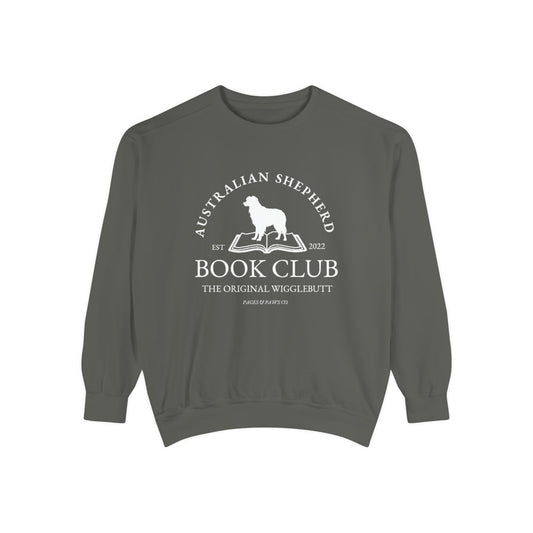 Australian Shepherd Book Club Crewneck Sweatshirt