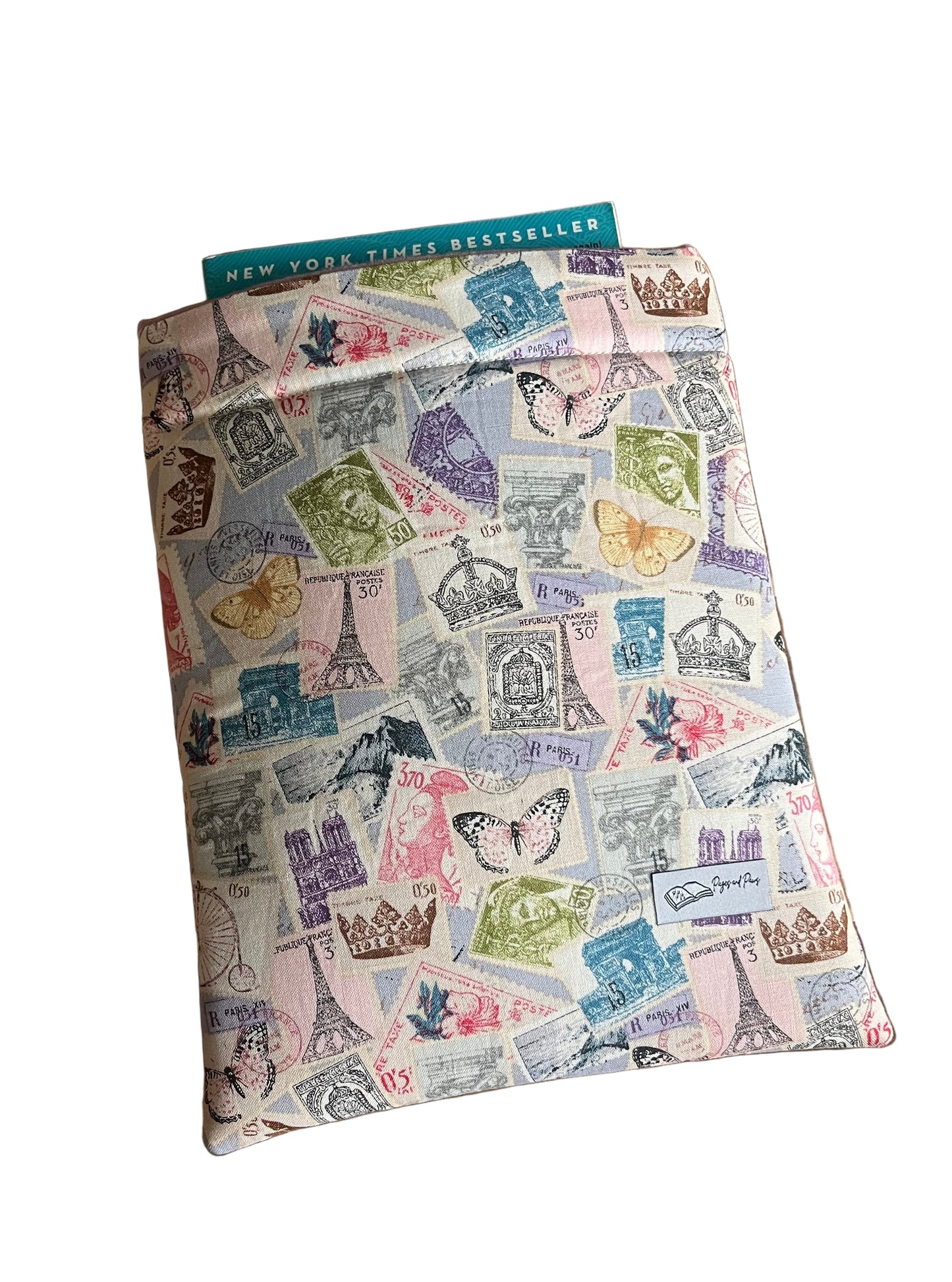 Postage Stamps to Paris Book Sleeve