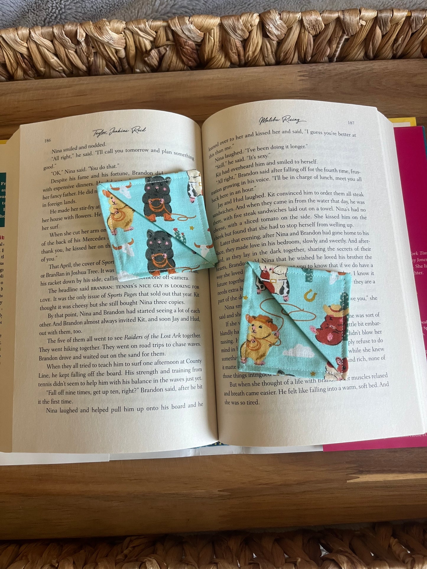 Howdy Hamsters Corner Bookmark