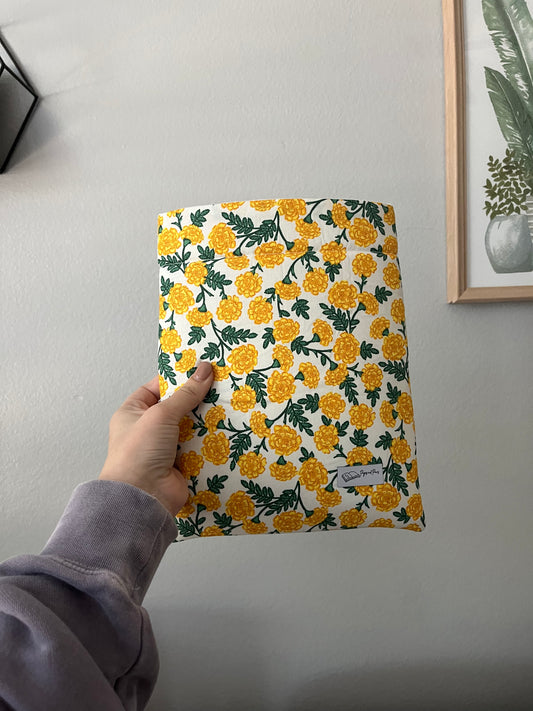 Rifle Paper Co Yellow Marigolds Book Sleeve