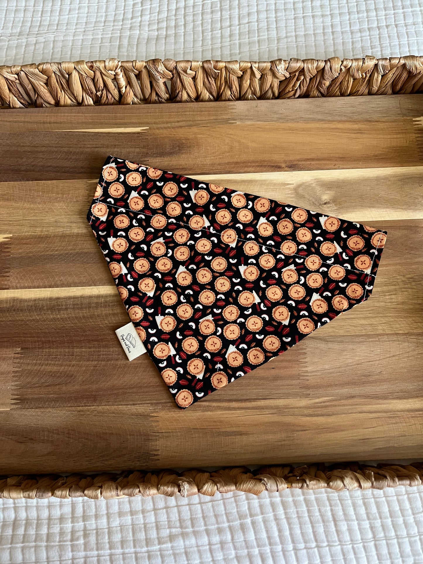 Apple Pie of my Eye Over the Collar Pet Bandana