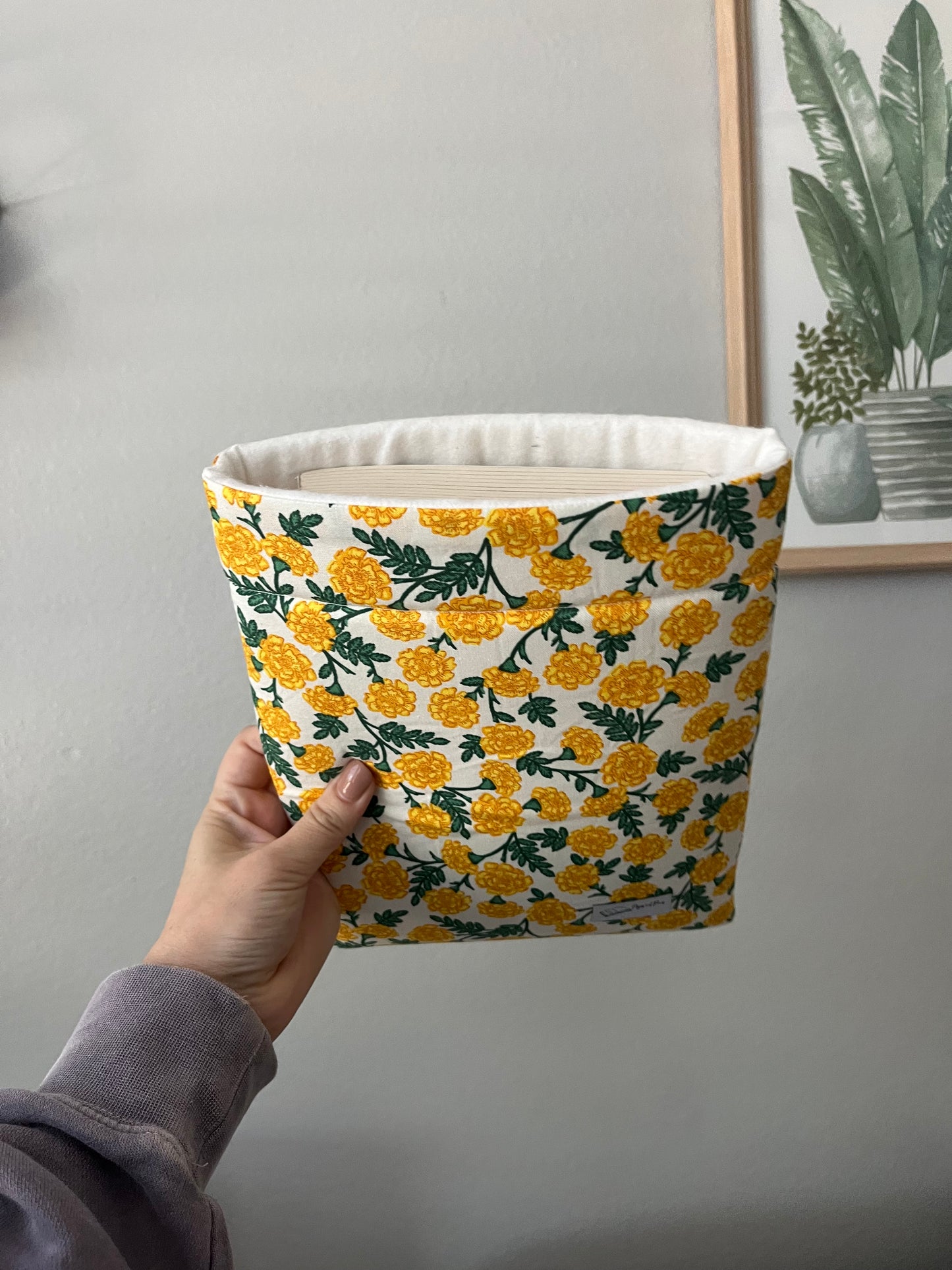 Rifle Paper Co Yellow Marigolds Book Sleeve