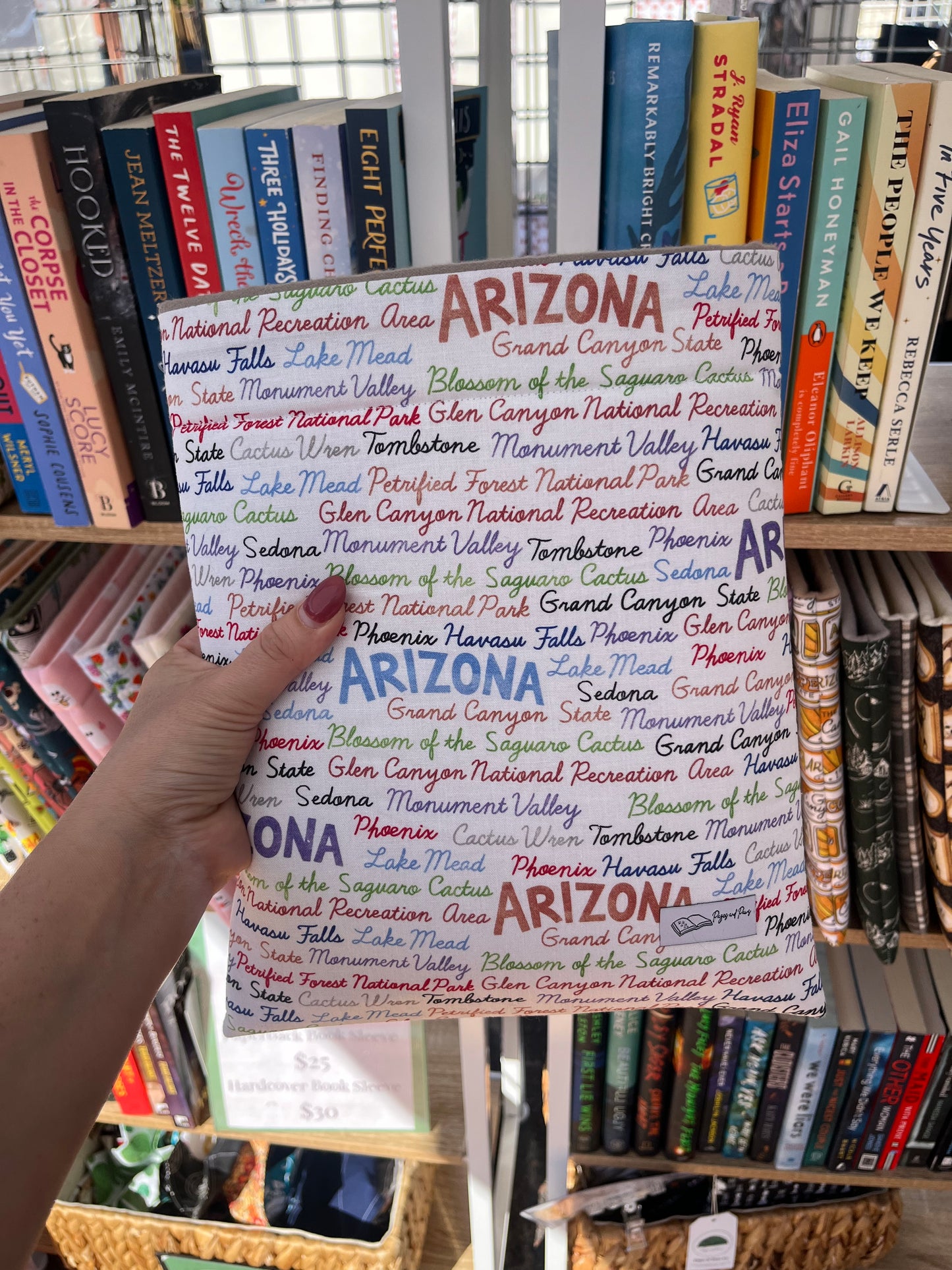 Arizona Script Book Sleeve