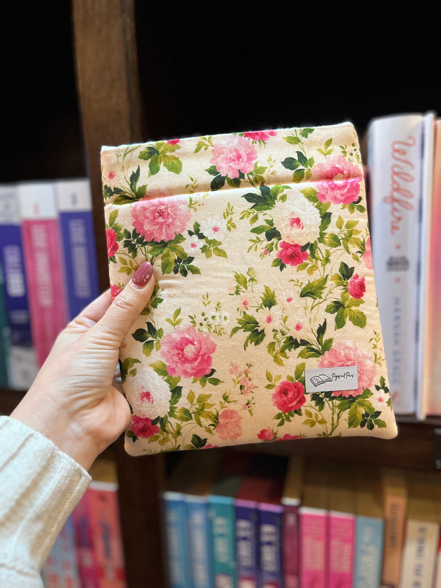 Rose Garden Book Sleeve