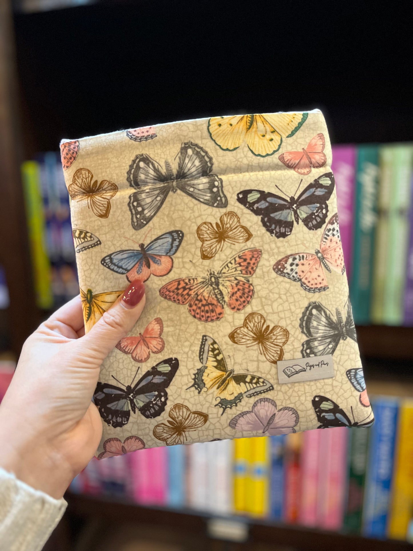 Vintage Butterflies Book Sleeve