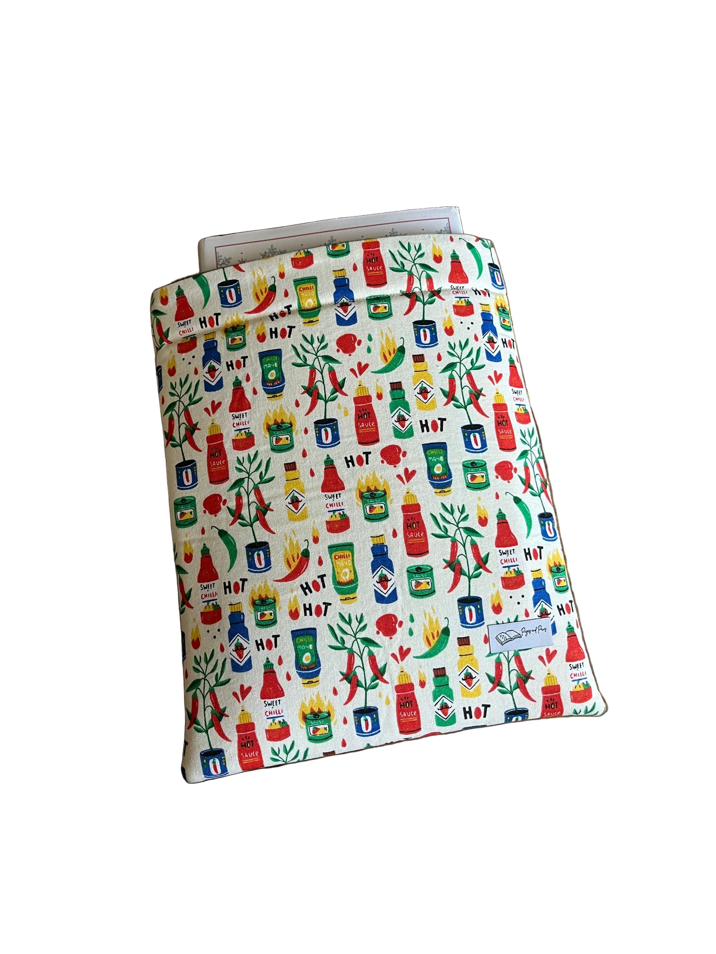 Hot & Spicy Sauces Book Sleeve