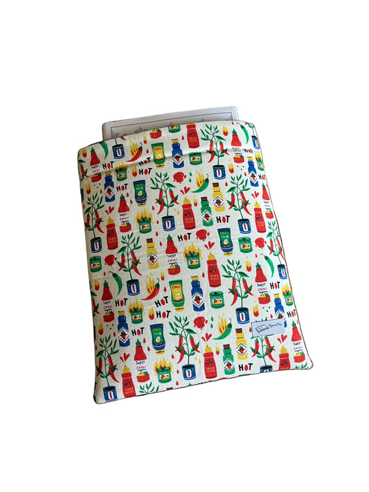 Hot & Spicy Sauces Book Sleeve