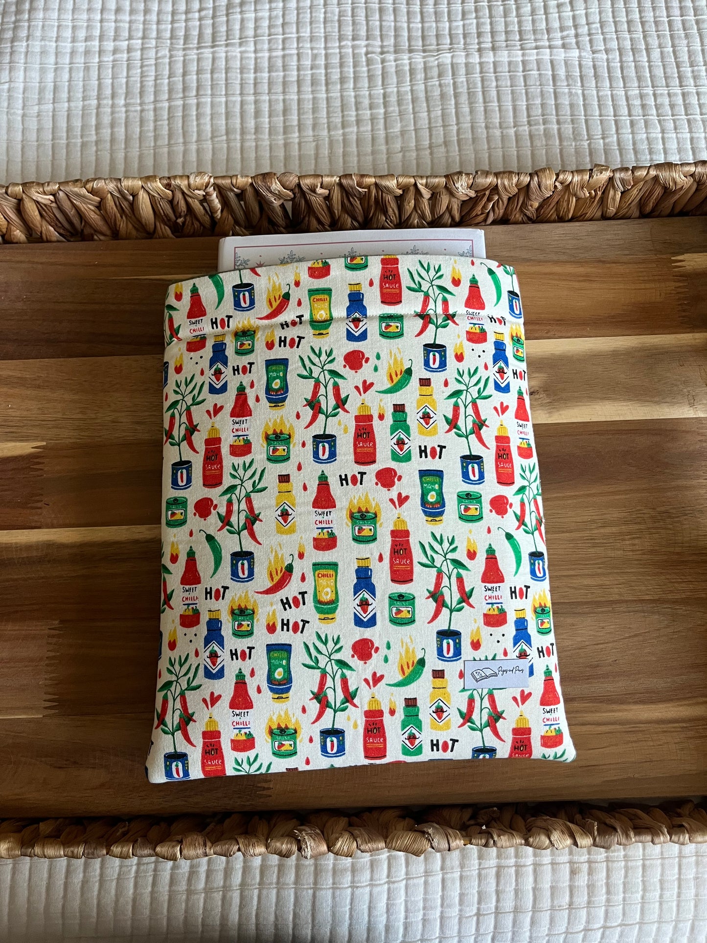 Hot & Spicy Sauces Book Sleeve