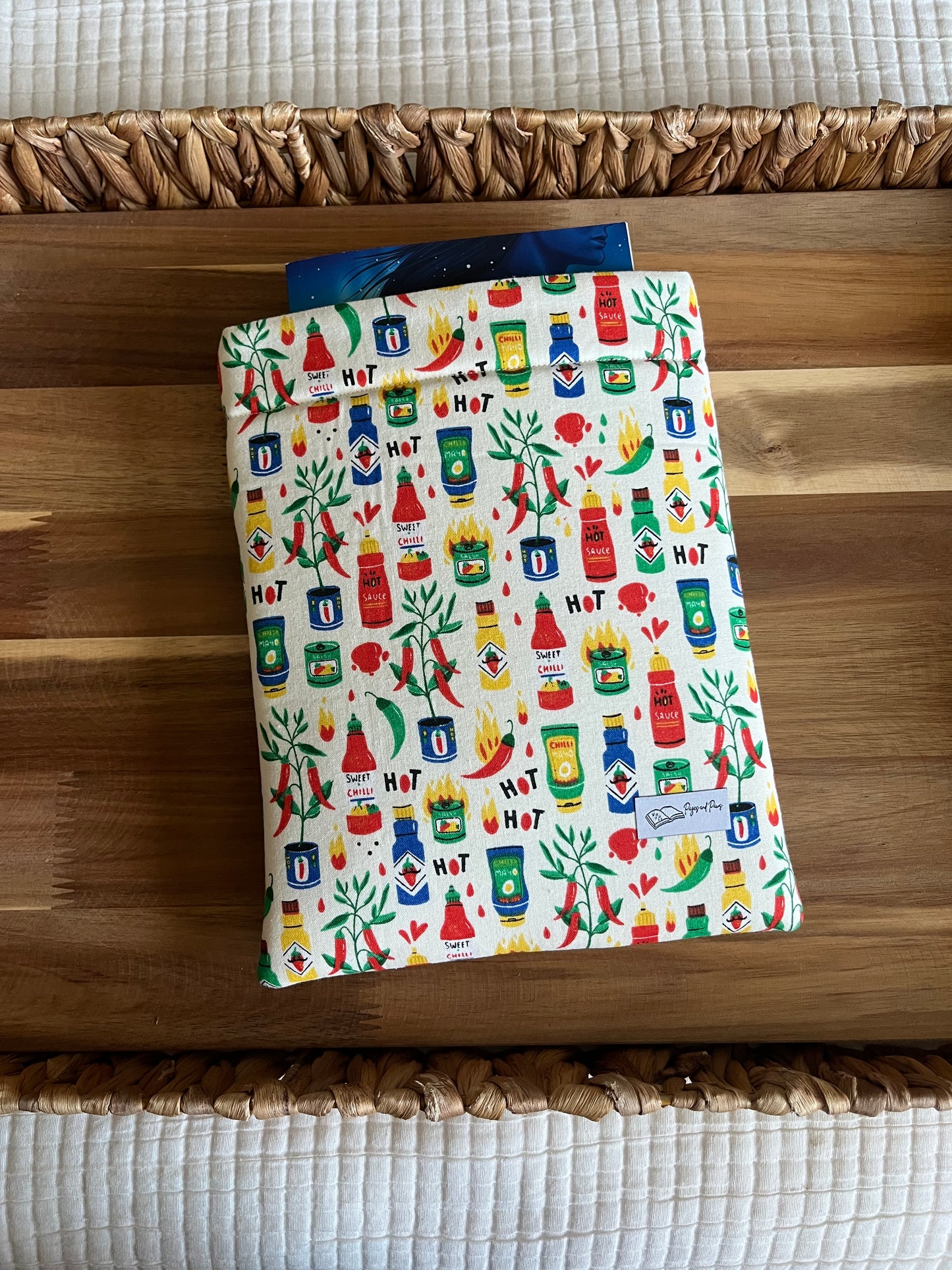Hot & Spicy Sauces Book Sleeve