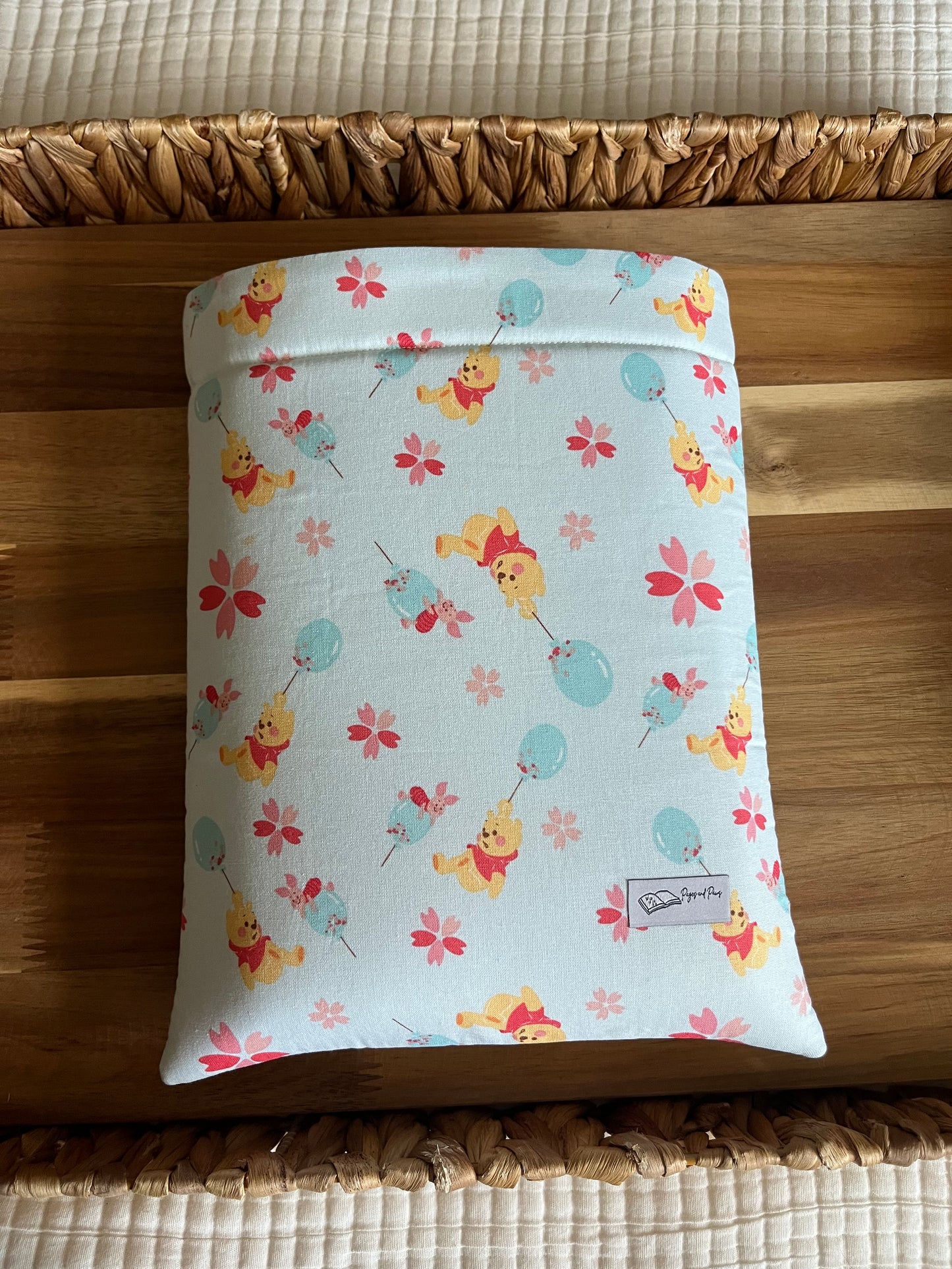 Honey Bear Balloons Book Sleeve