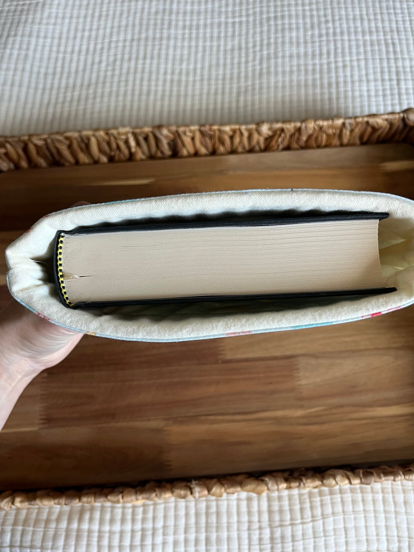 Honey Bear Balloons Book Sleeve