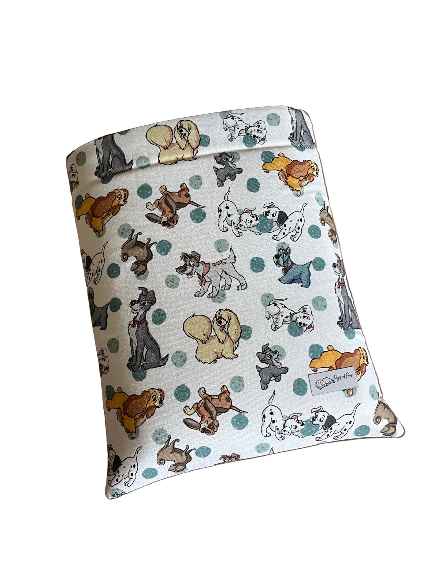 Classic Cartoon Dogs Book Sleeve