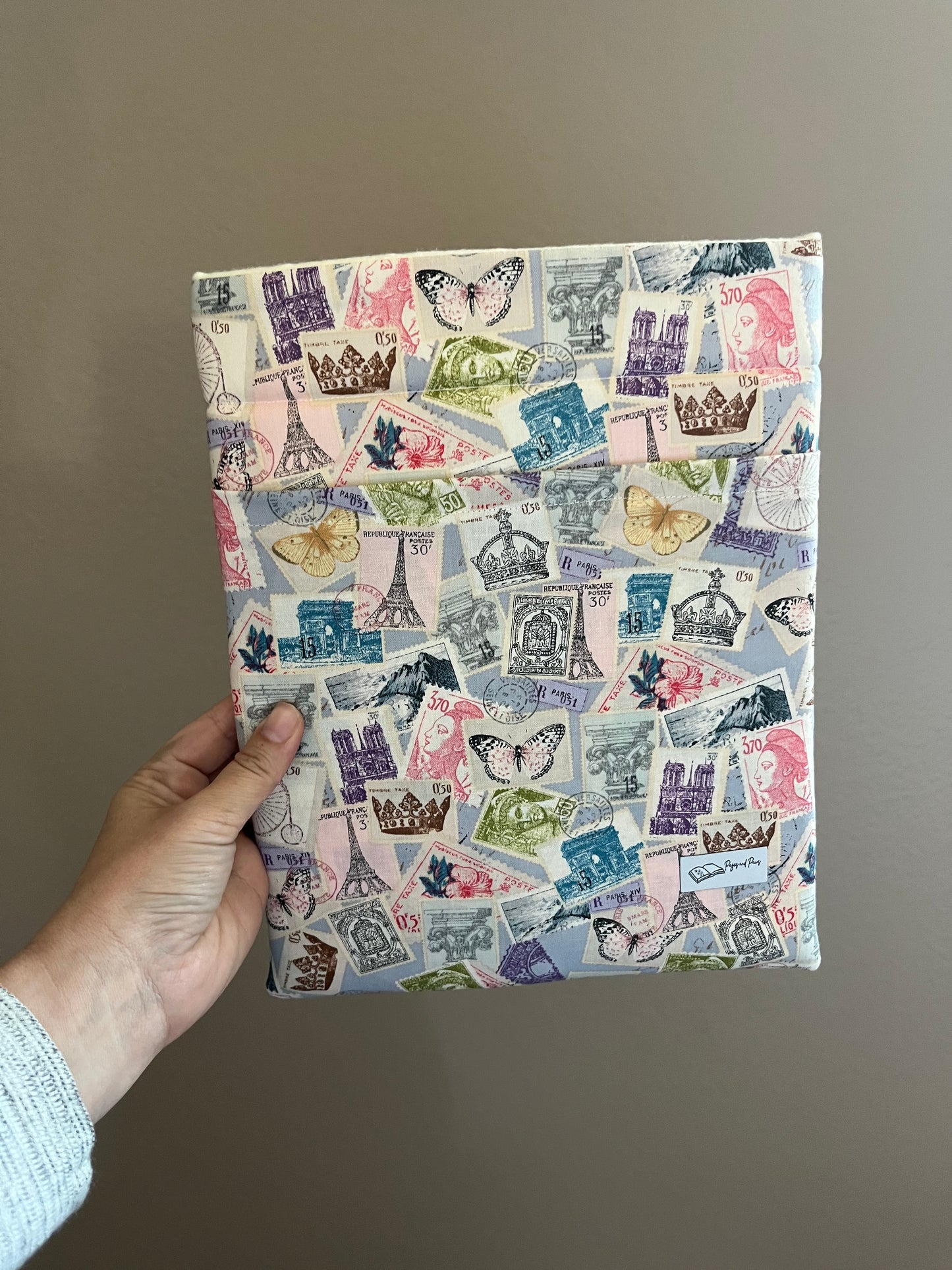 Postage Stamps to Paris Book Sleeve