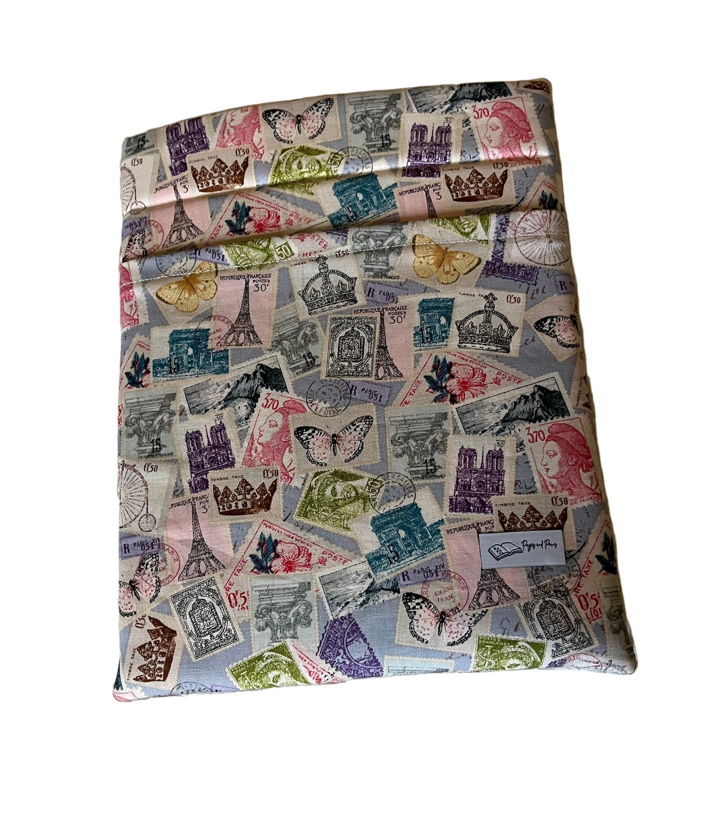 Postage Stamps to Paris Book Sleeve