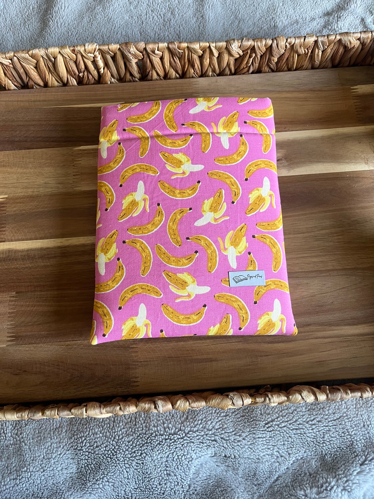 Bananas for Books Book Sleeve