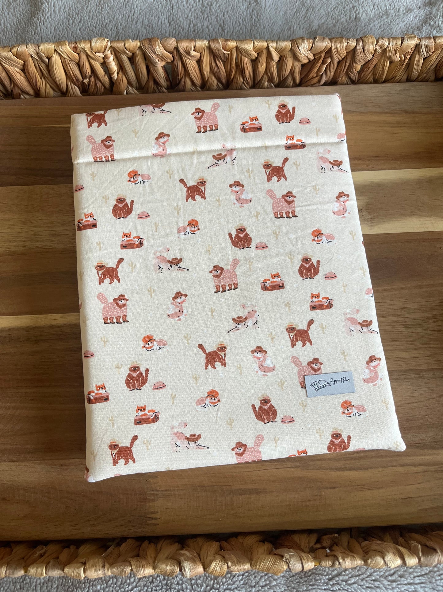 Meowdy Partner Book Sleeve