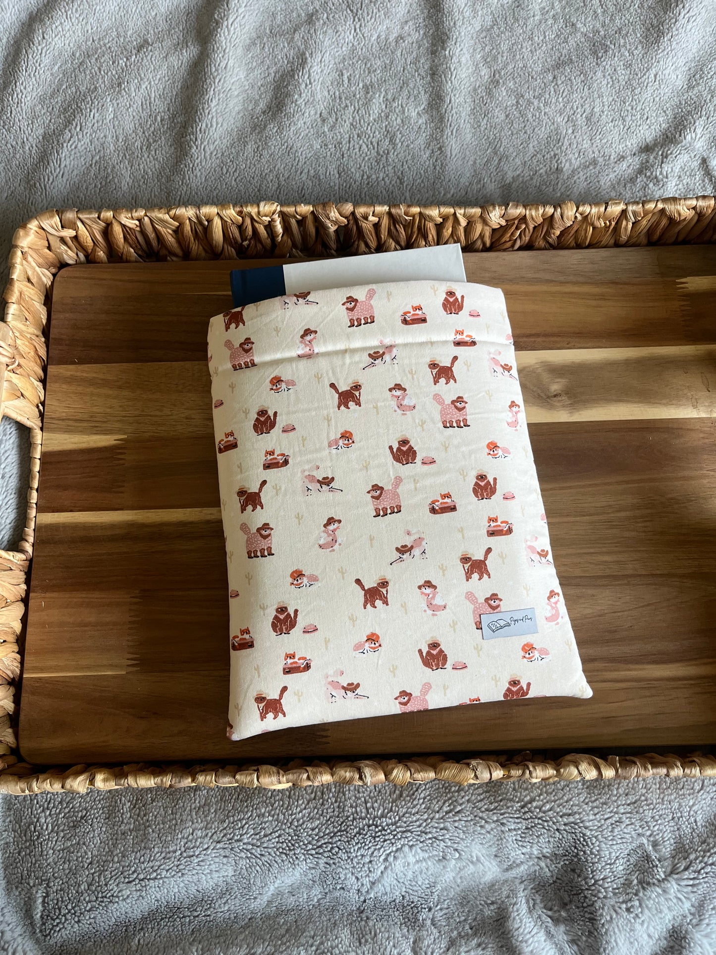 Meowdy Partner Book Sleeve