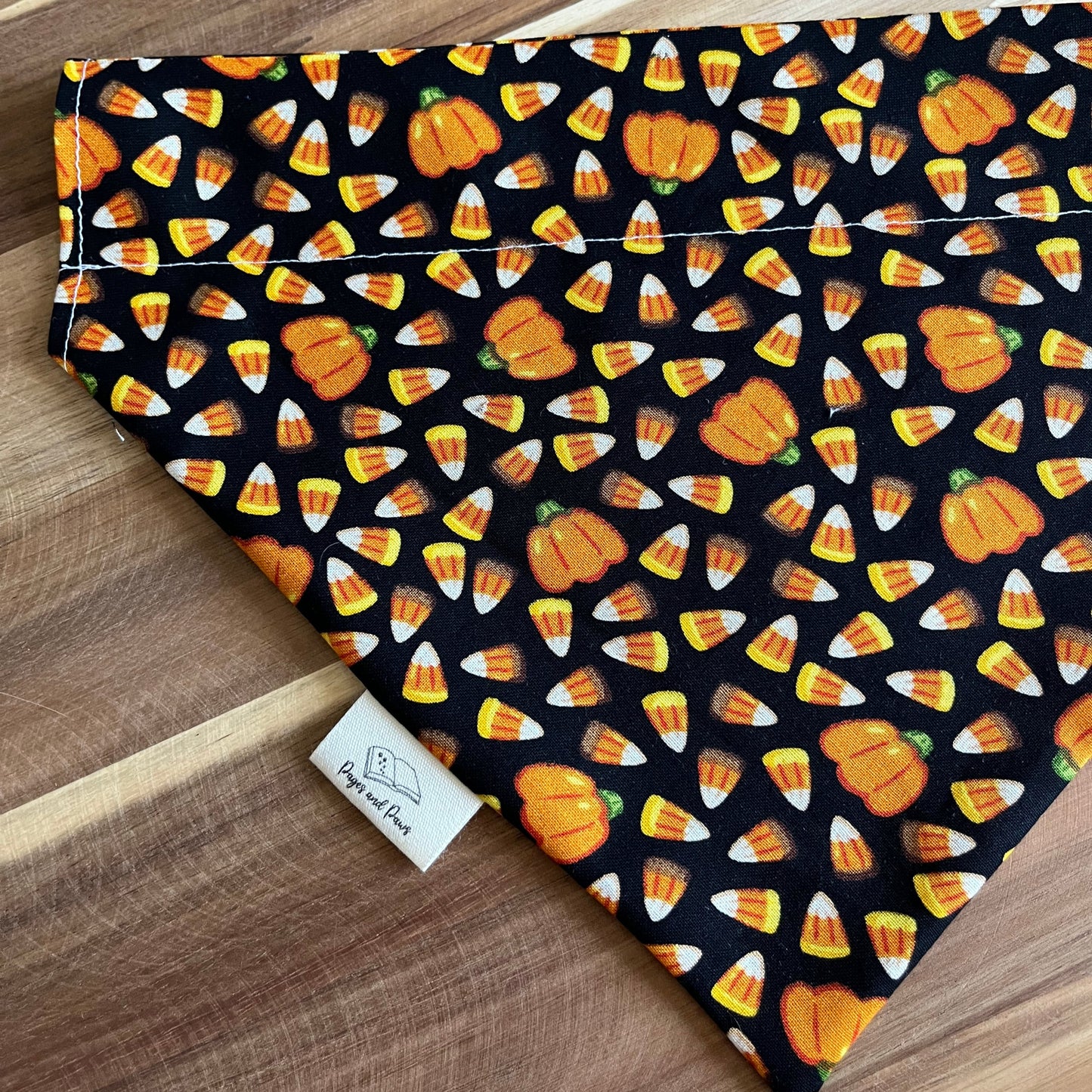 Candy Corns Over the Collar Pet Bandana
