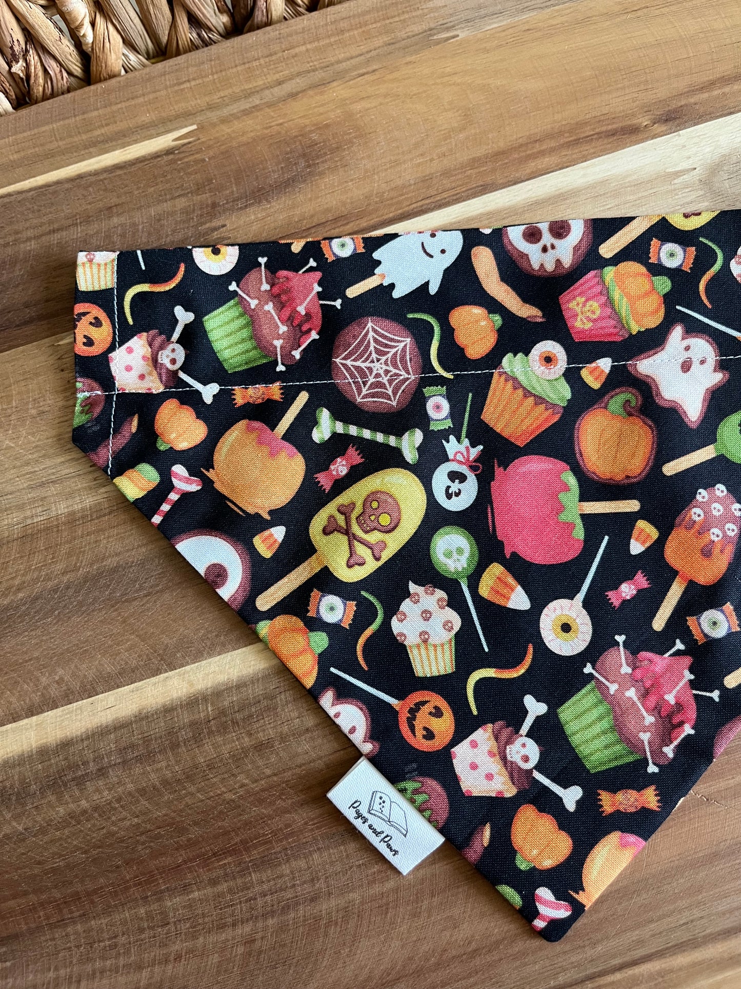 Monster Treats & Tails Over the Collar Pet Bandana