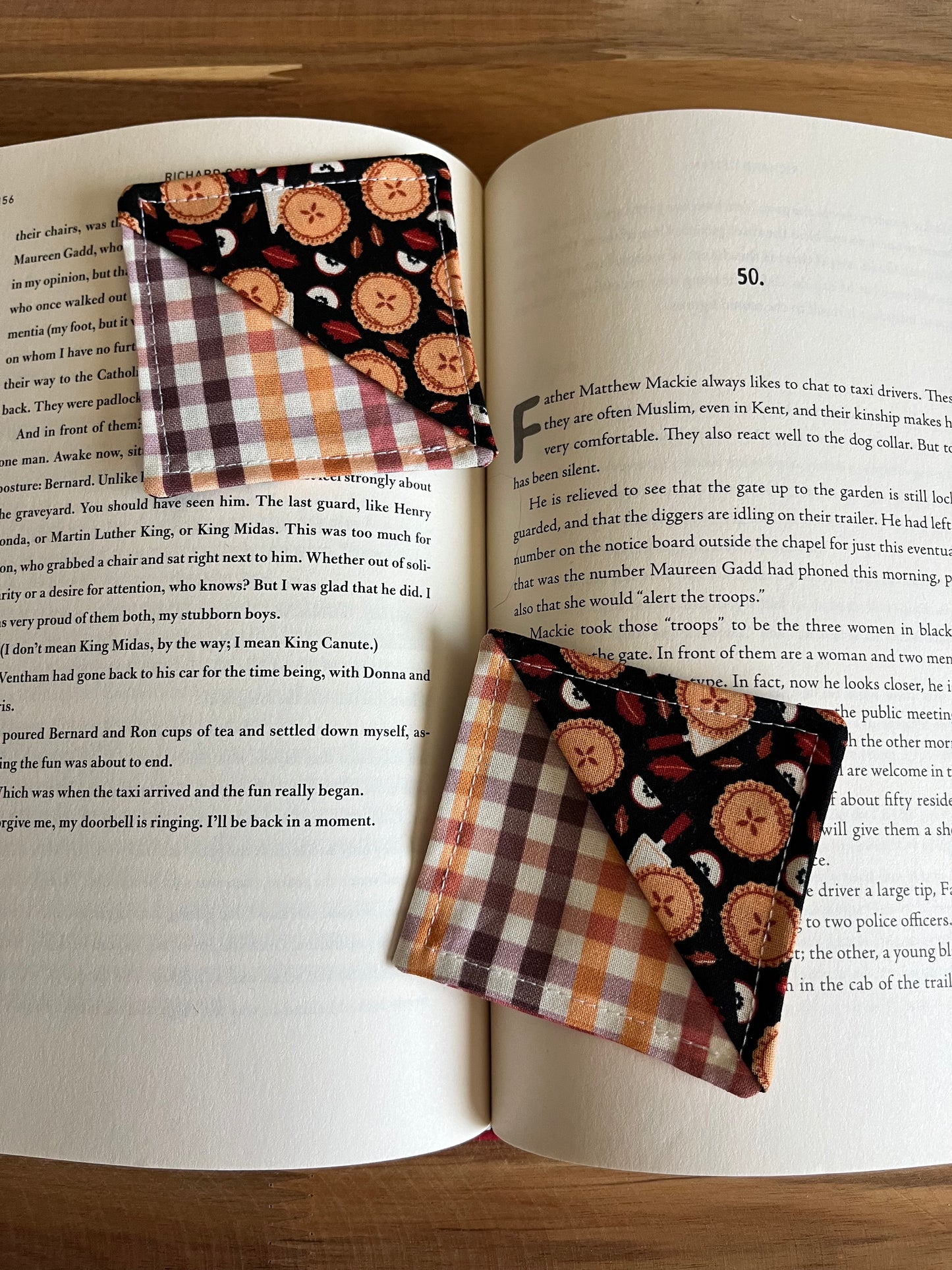 Apple of My Pie Corner Bookmark