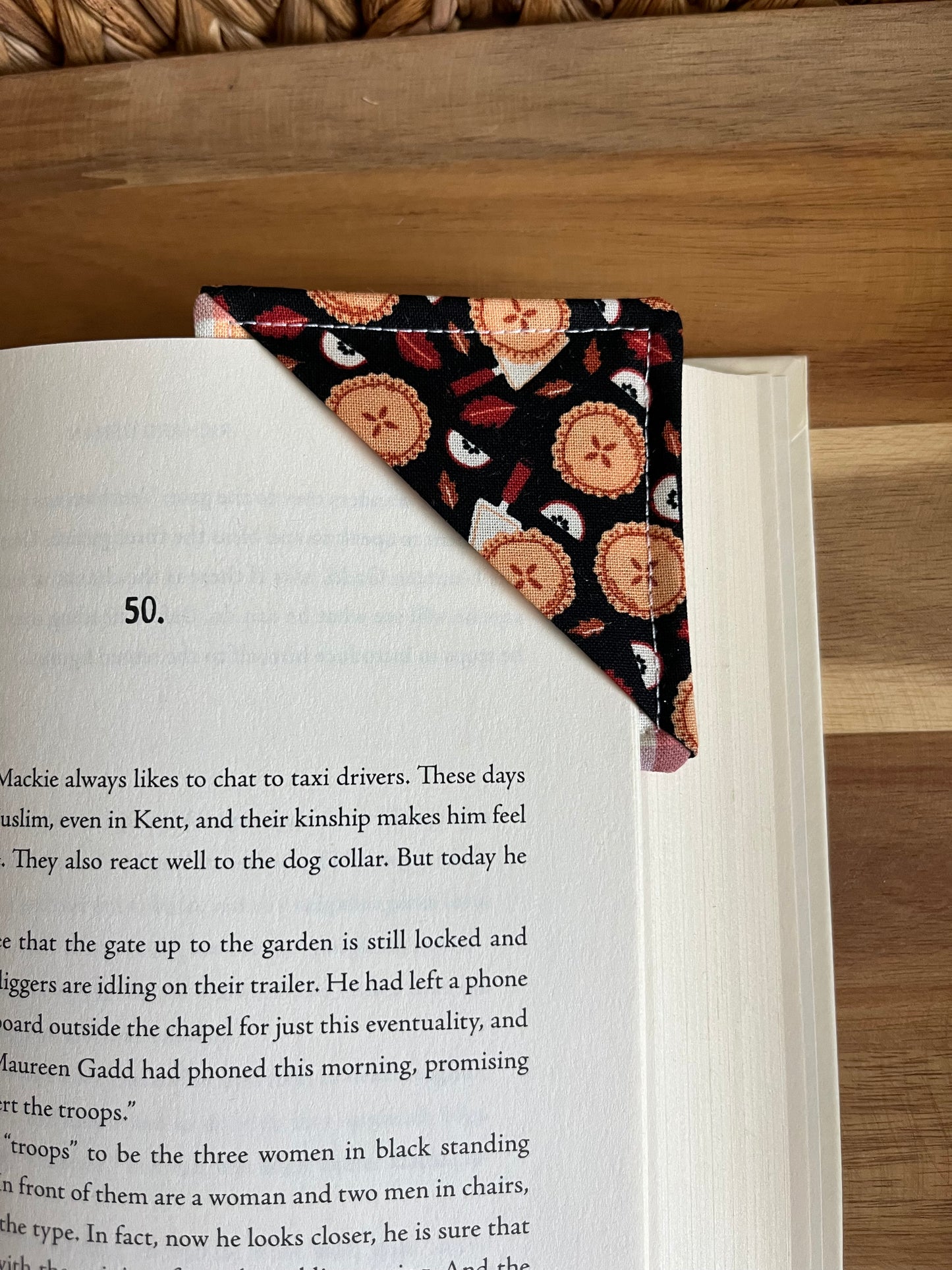 Apple of My Pie Corner Bookmark