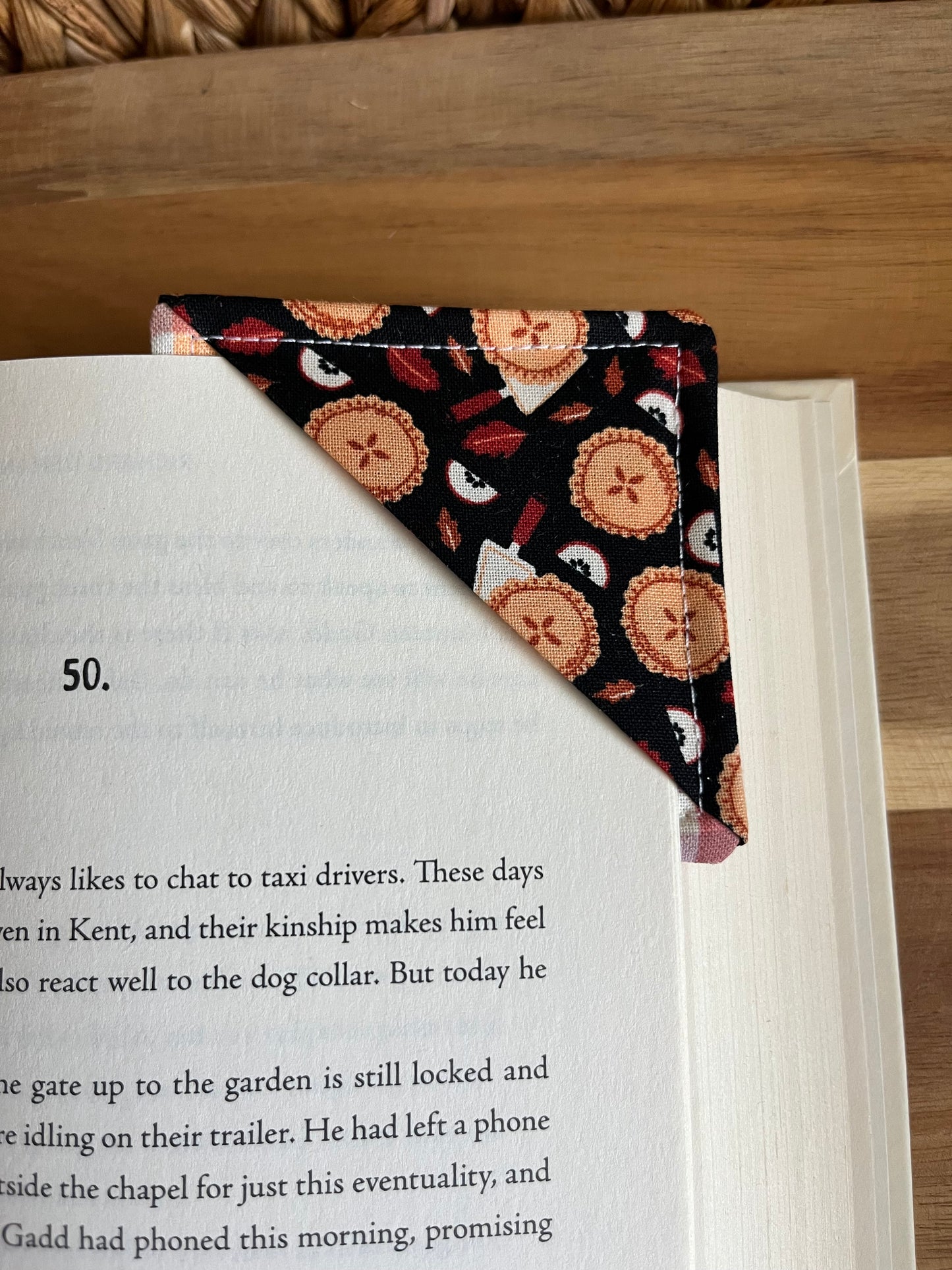 Apple of My Pie Corner Bookmark