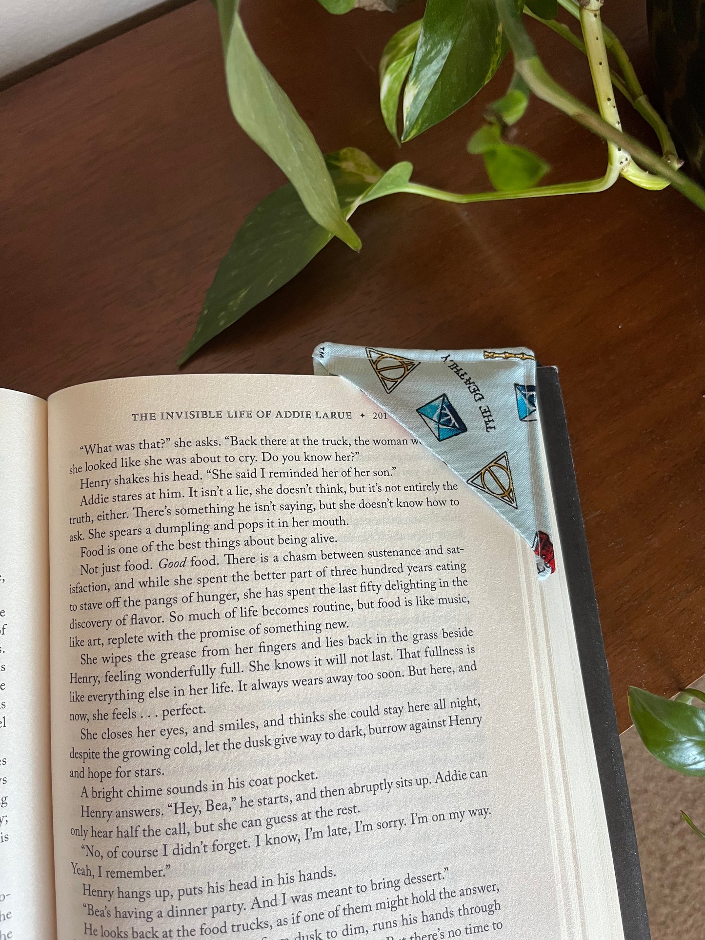 The Three Hallows Corner Bookmark