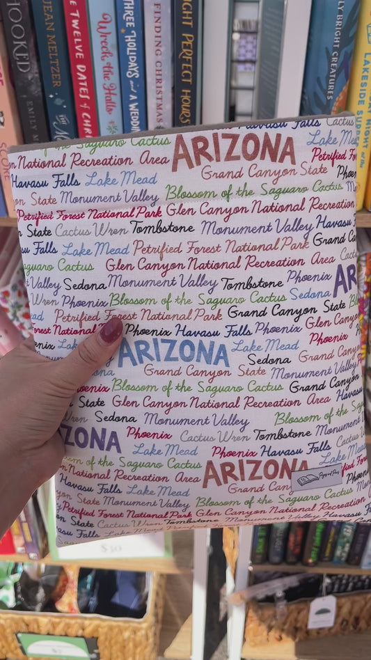 Arizona Script Book Sleeve