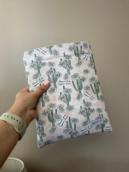 Saguaro Blossom Book Sleeve